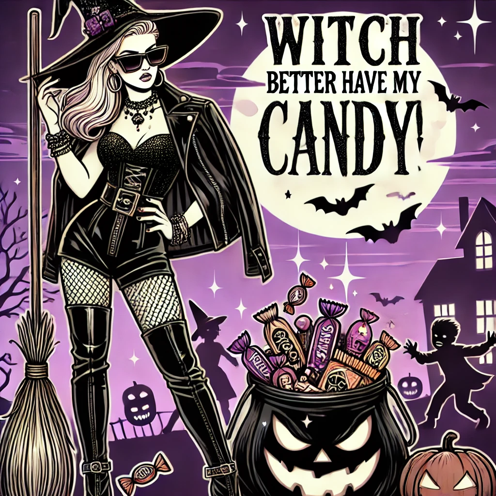 Witch better have my candy Scream Puns Horror Puns