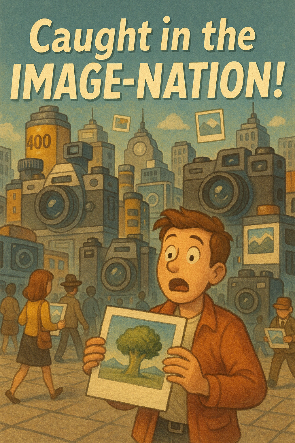 Caught in the image nation Image Puns