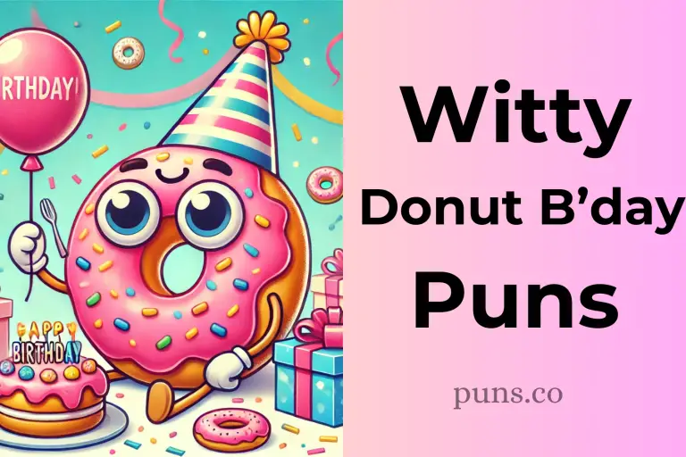 81 Donut birthday Puns to Sprinkle Smiles on Your Special Day!