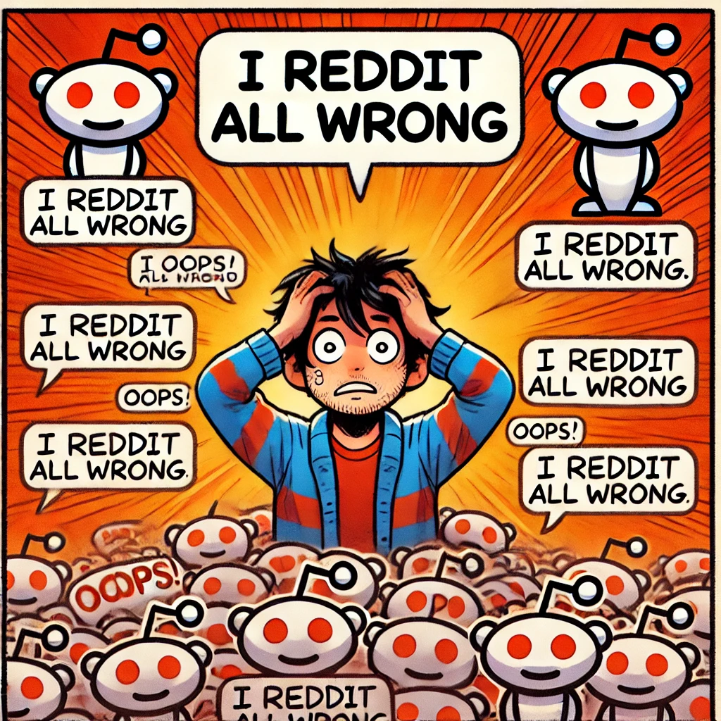 I Reddit all wrong. Reddit Puns