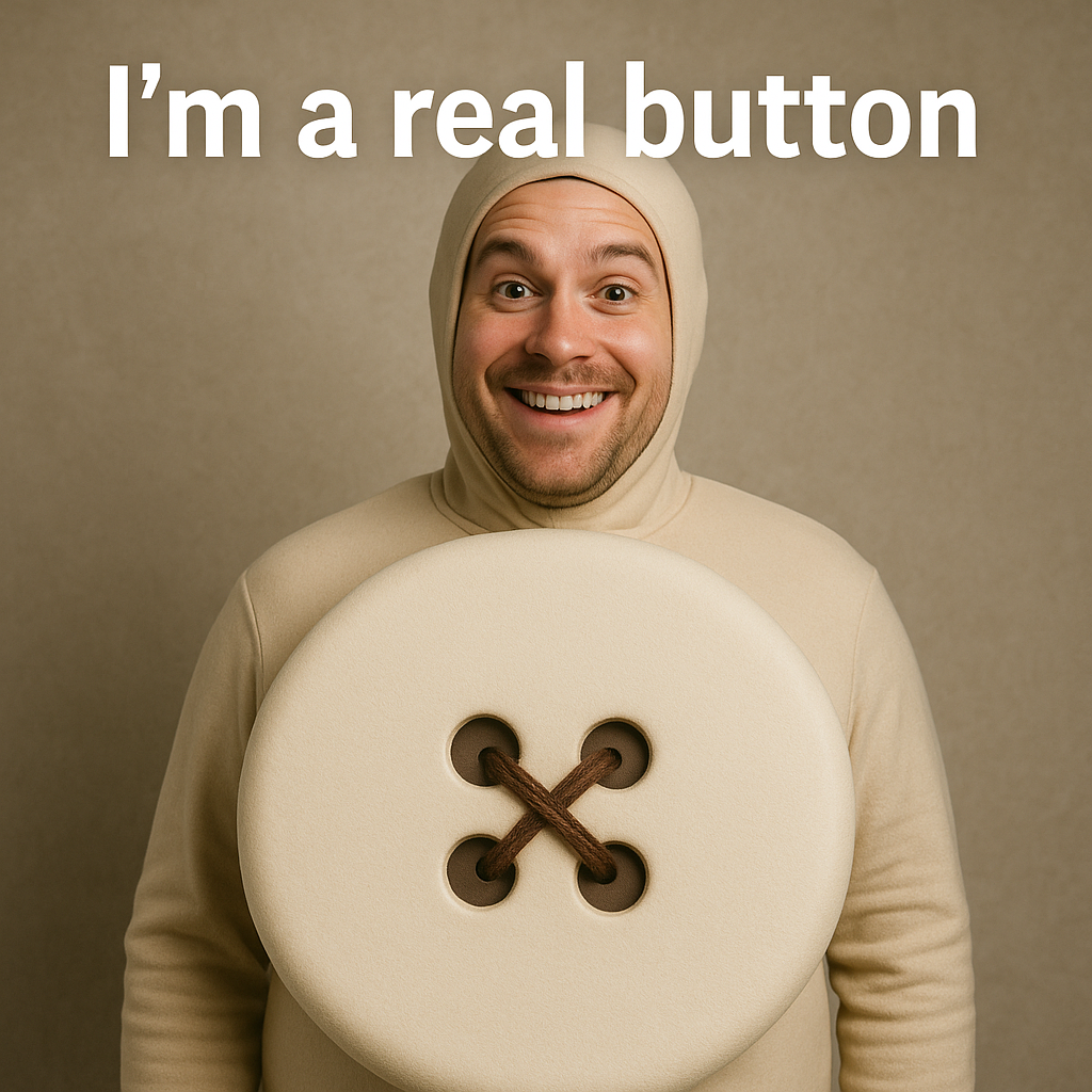 I m a real button