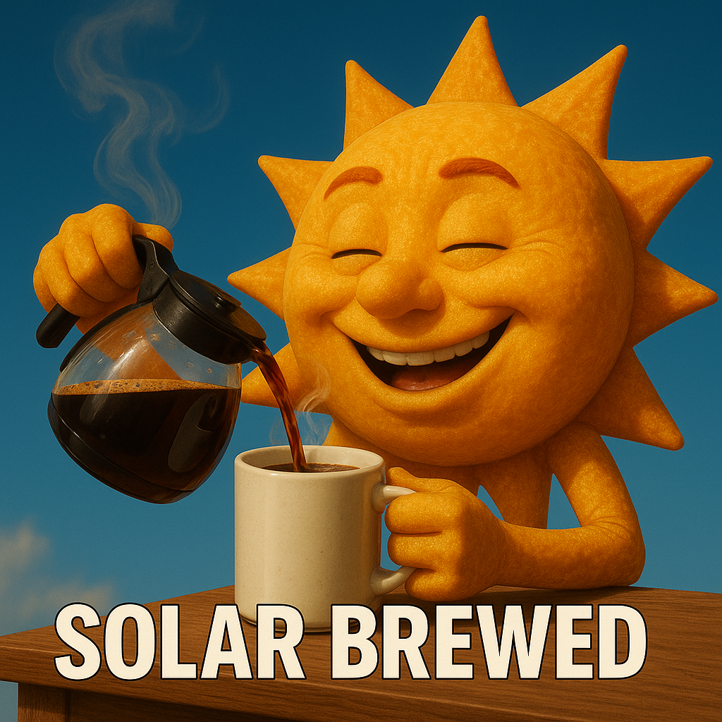 Solar Brewed Solar Puns