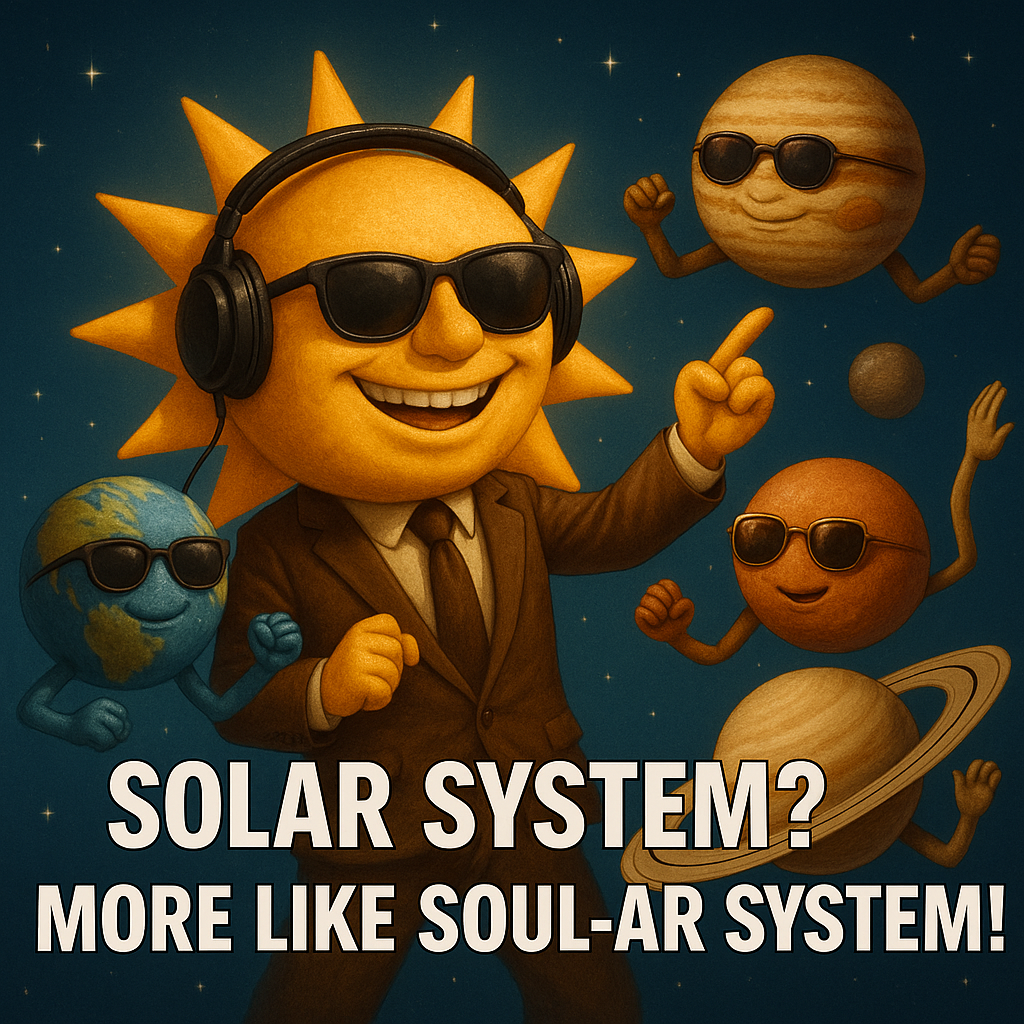 Solar System More like Soul ar System Solar Puns