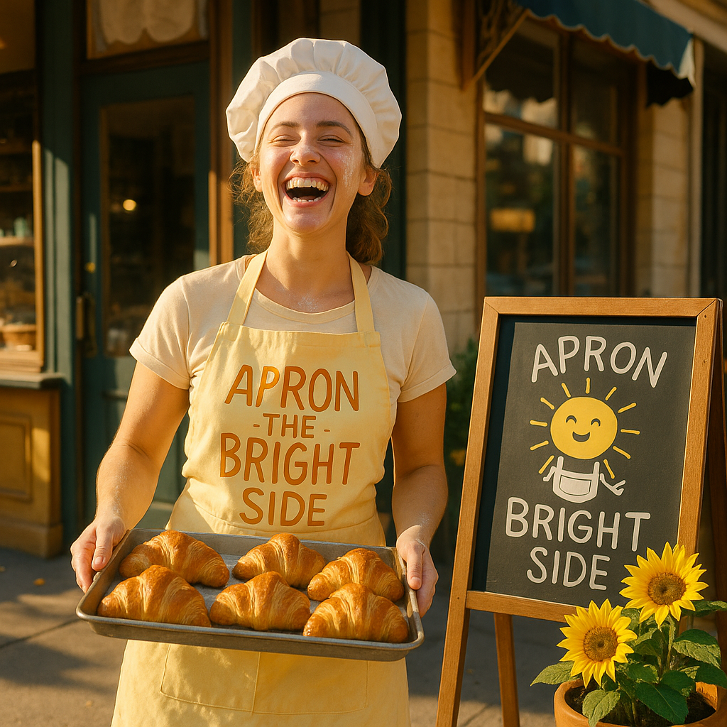 Apron the Bright Side Apron Puns