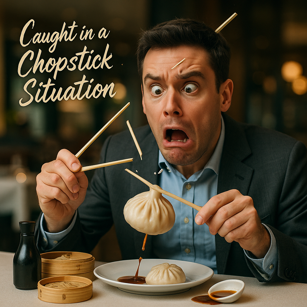 Caught in a Chopstick Situation Chopstick Puns