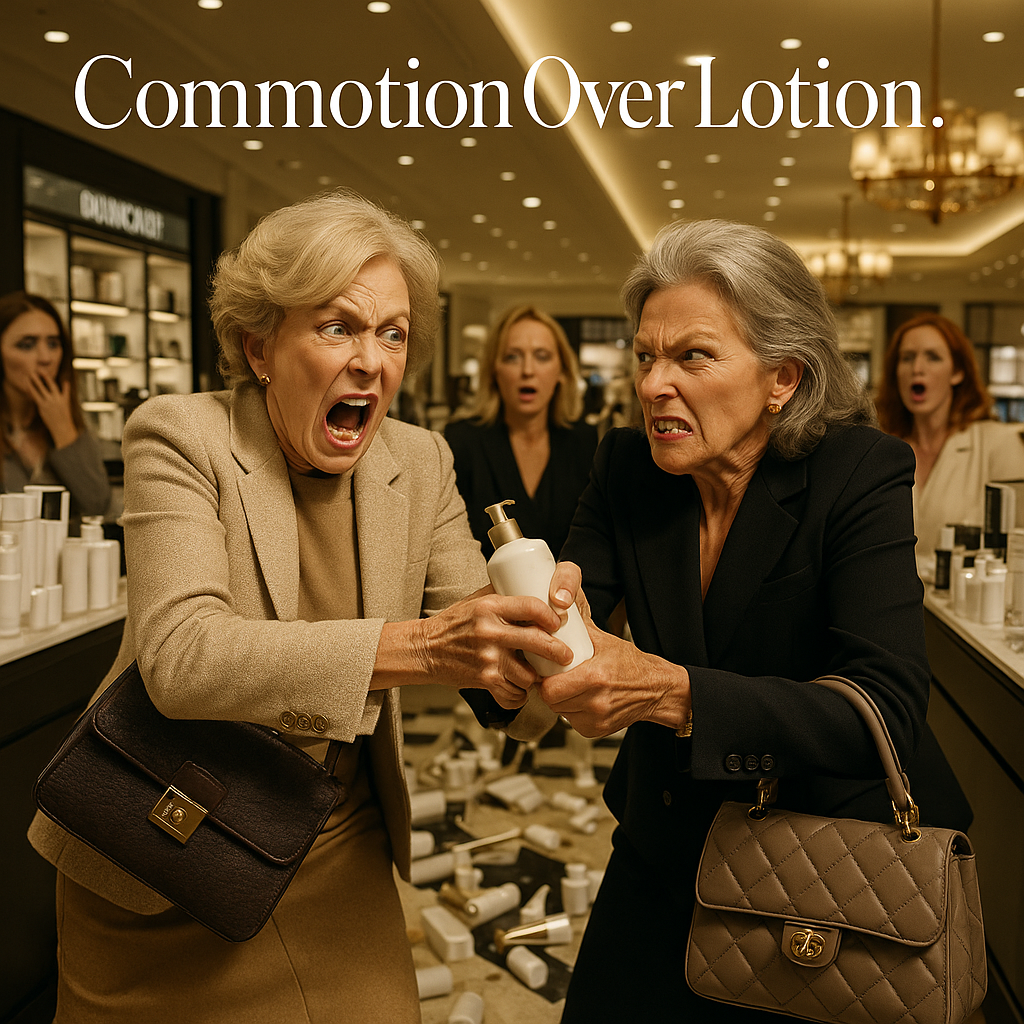 Commotion Over Lotion. Lotion Puns
