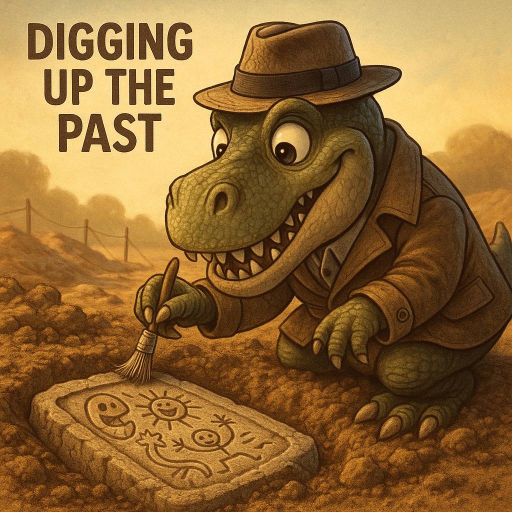 Digging up the past Digging Puns