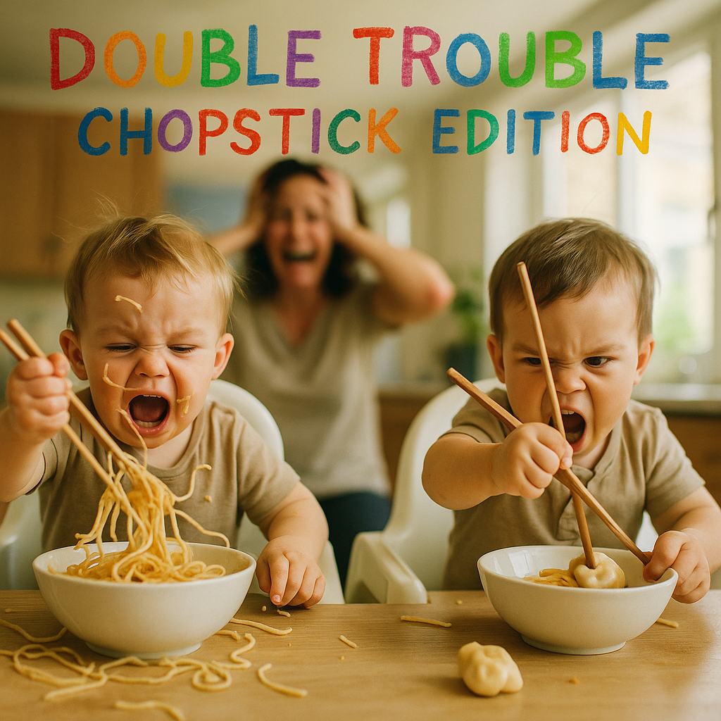 Double Trouble Chopstick Edition. Chopstick Puns