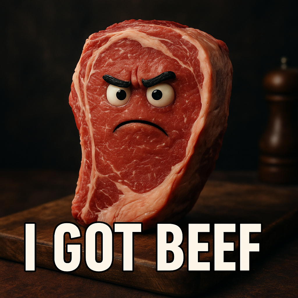 I got beef Beef Puns
