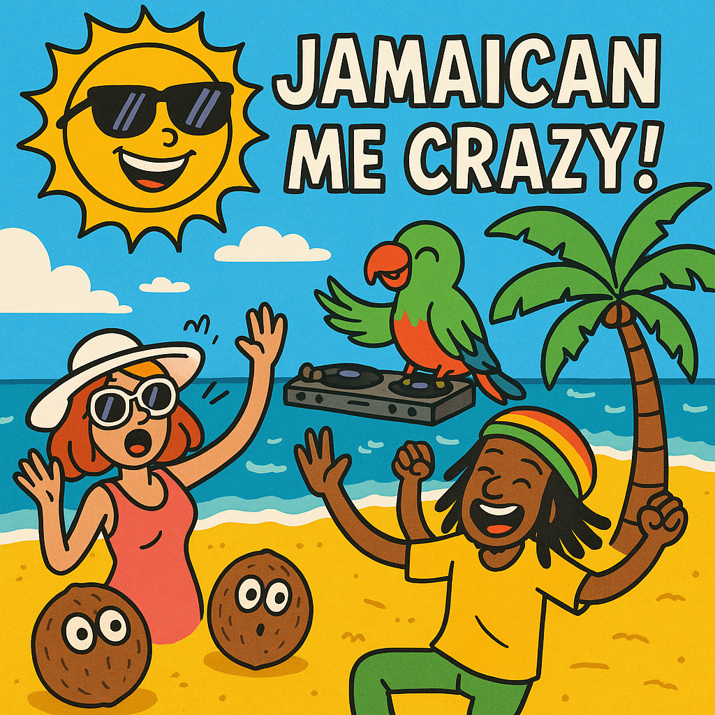 Jamaican Me Crazy Jamaica Puns