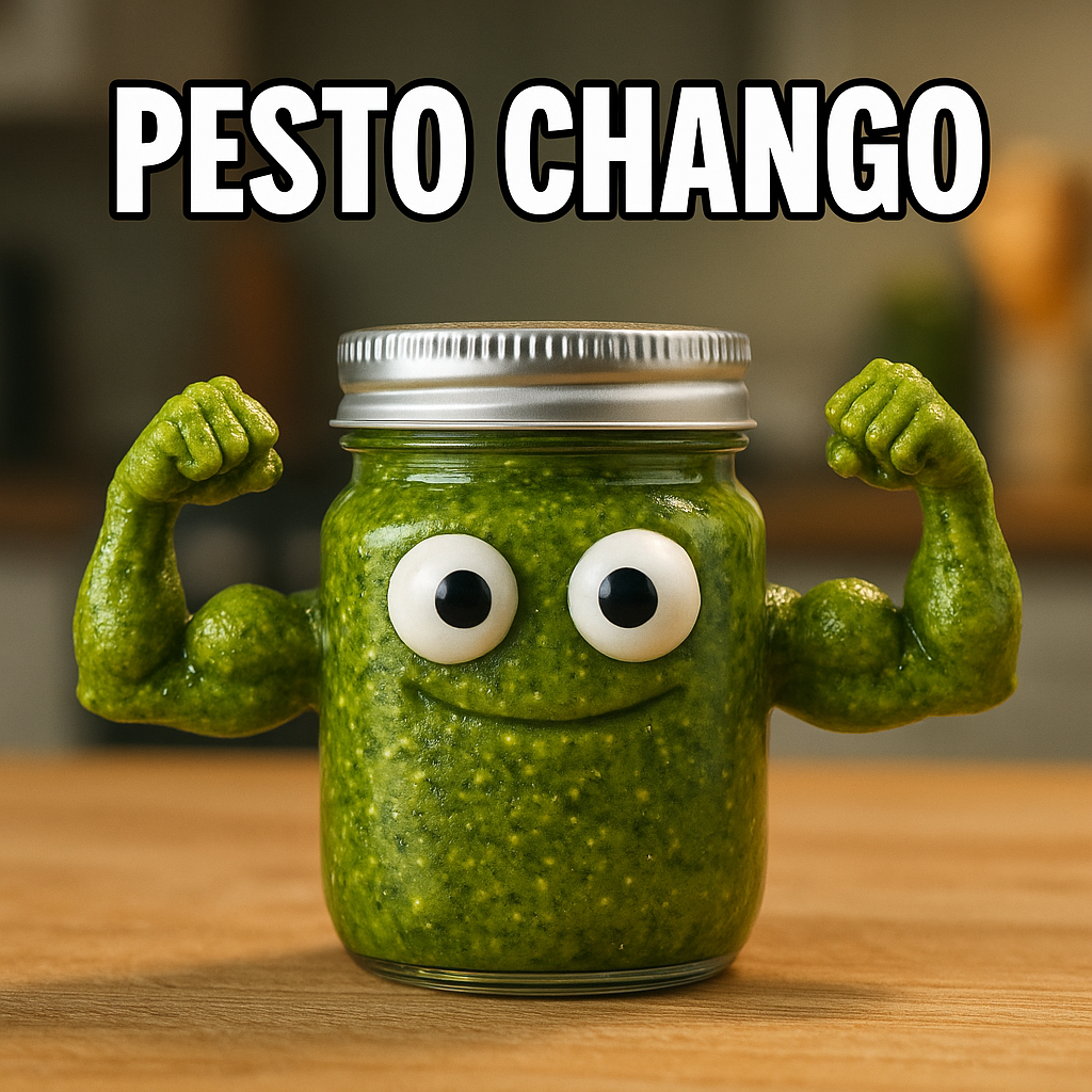 Pesto Chango Pesto Puns