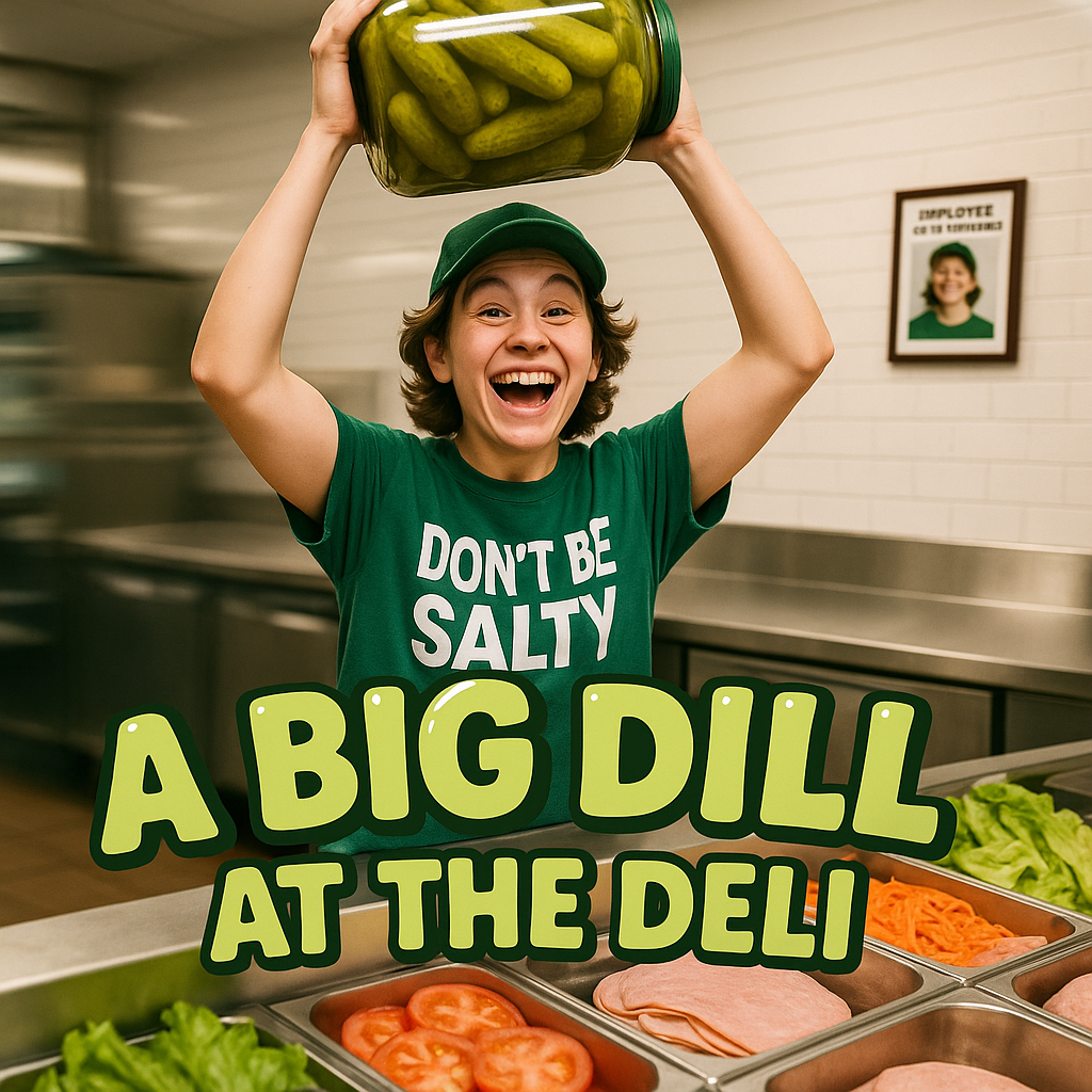 A Big Dill at the Deli Deli Puns