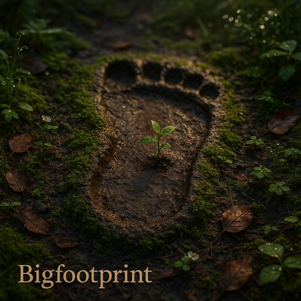 Bigfootprint Bigfoot Puns