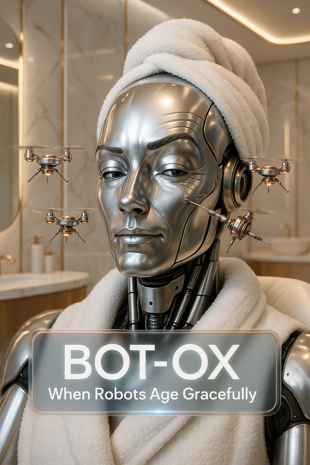 Bot Ox When Robots Age Gracefully Botox Puns