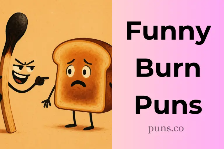 100 Burn Puns to Keep Your Roast Skills Flaming Hot!