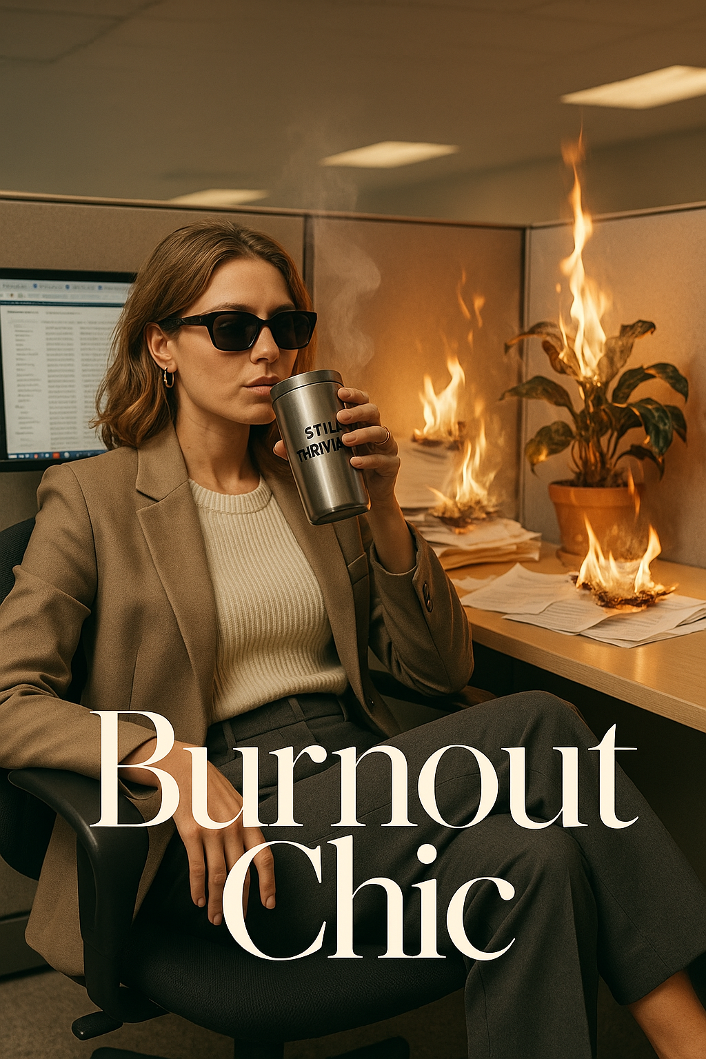 Burnout Chic Burn Puns