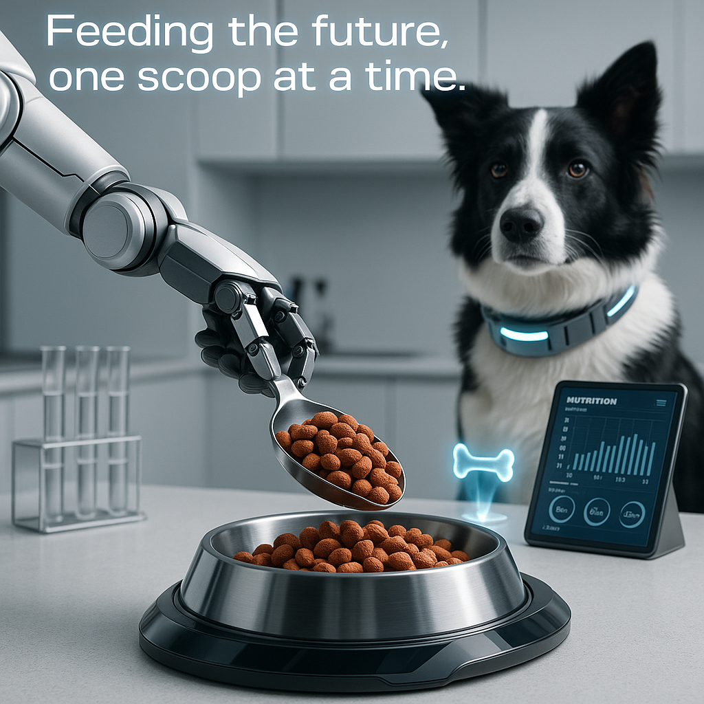 Feeding the future one scoop at a time. Dogfood Puns