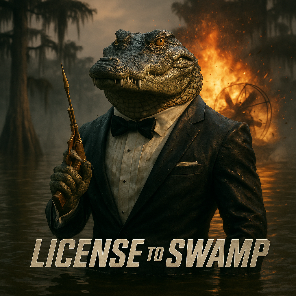 License to Swamp Swamp Puns
