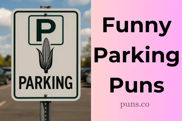 83 Parking Puns That Park Your Blues Away!
