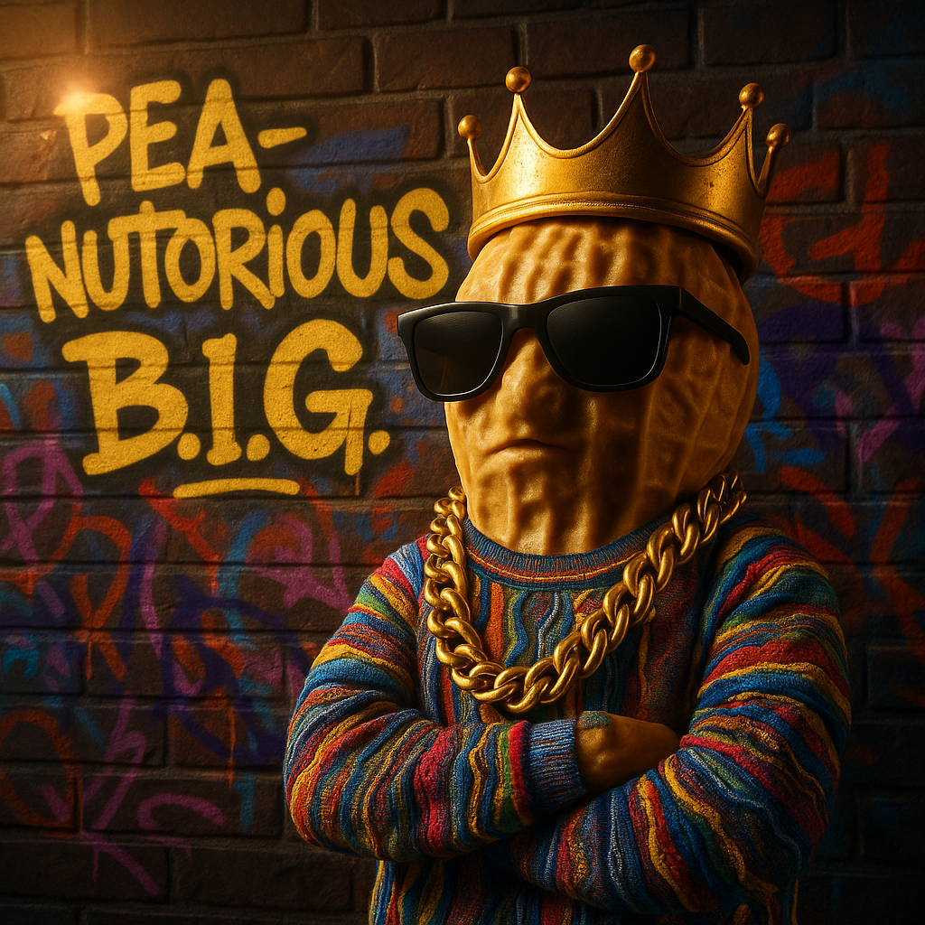 Pea nutorious B.I.G. Peanut Puns