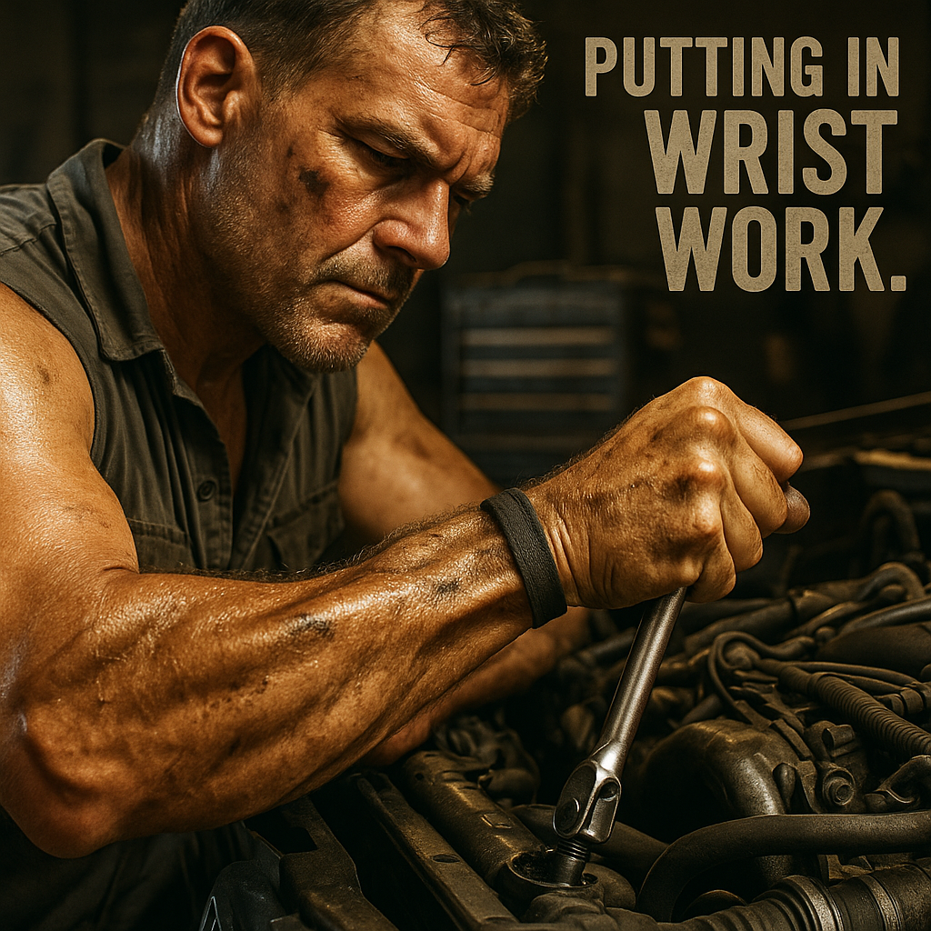 Putting in Wrist Work. Wrist Puns