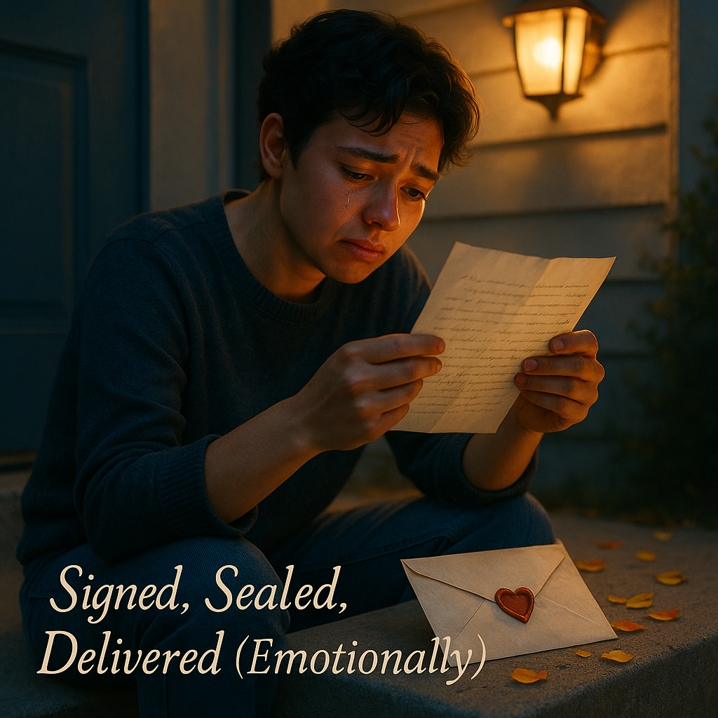 Signed Sealed Delivered Emotionally Mail Puns