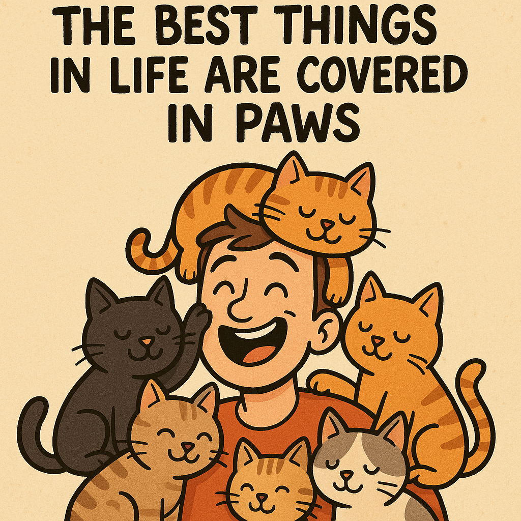 The best things in life are covered in paws Paws Puns Paws Puns