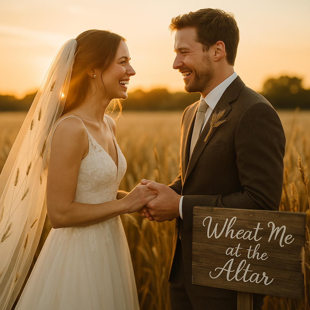 Wheat Me at the Altar Wheat Puns