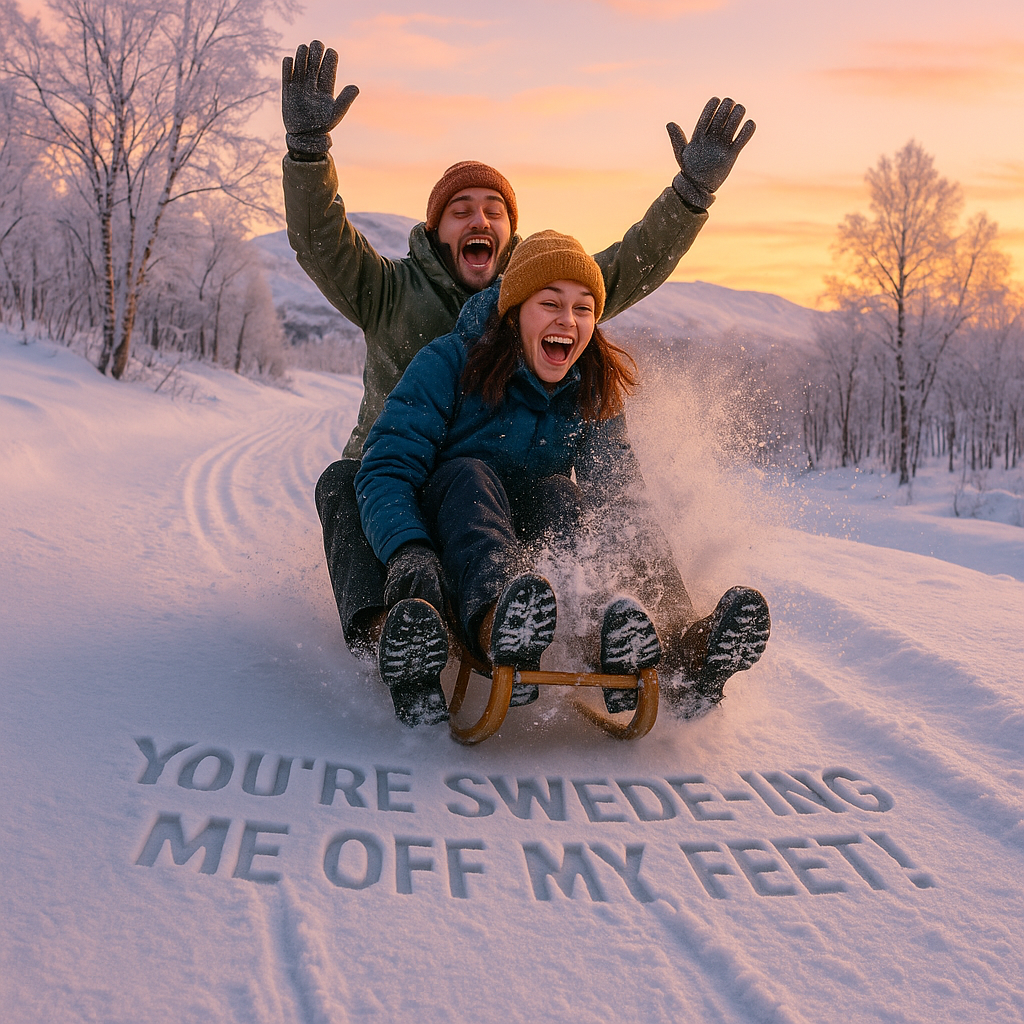 Youre Swede ing Me Off My Feet Sweden Puns