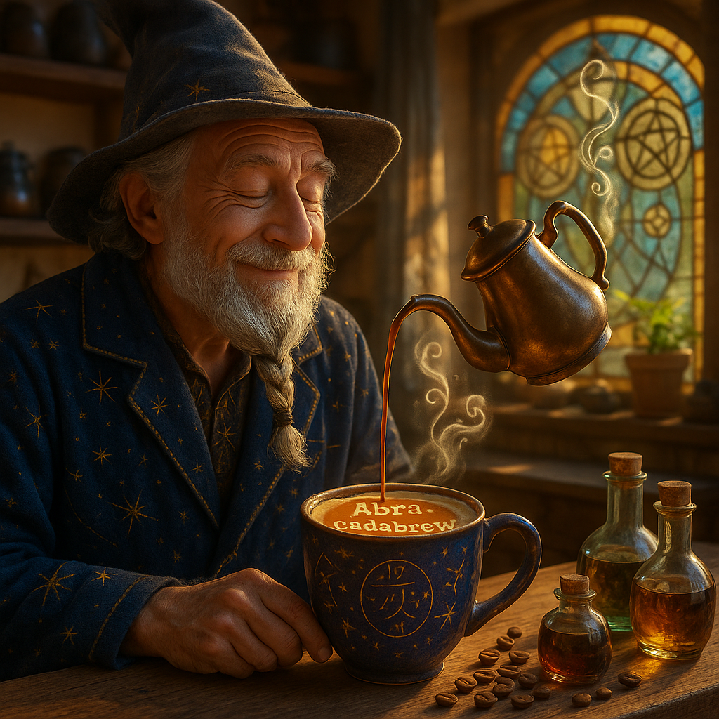 Abra cadab brew Wizard Puns