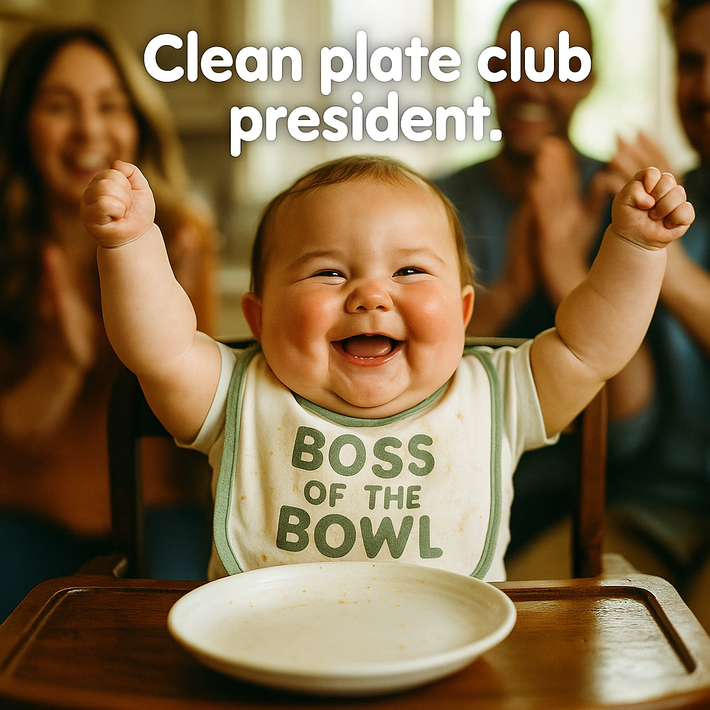 Clean plate club president. Plate Puns