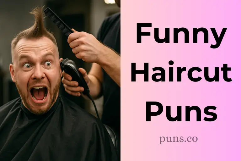 80 Haircut Puns That Barbers Secretly Love to Use!