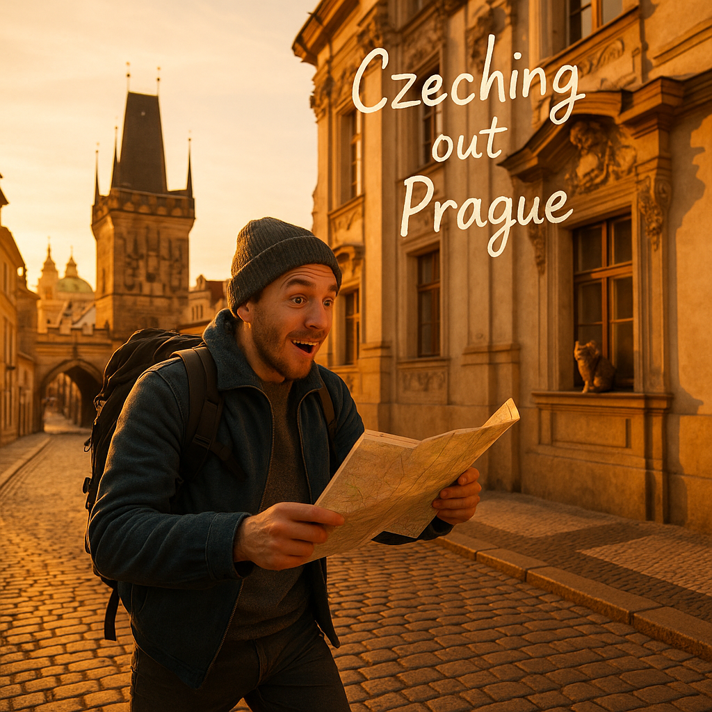 Czeching out Prague. Prague Puns