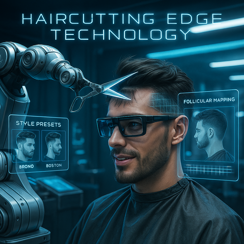 Haircutting Edge Technology Haircut Puns