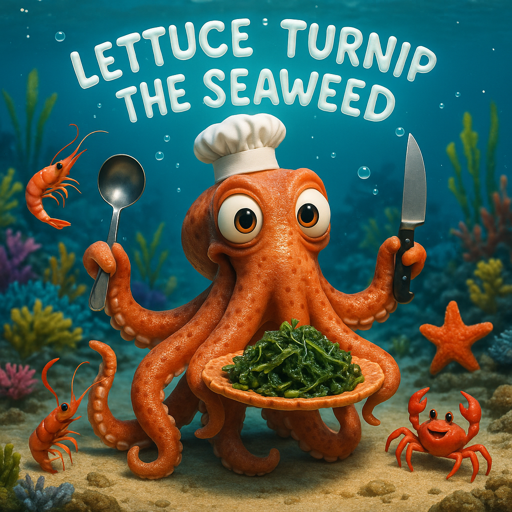 Lettuce Turnip the Seaweed Seaweed Puns