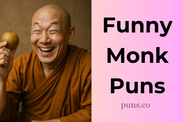 103 Monk Puns to Enlighten Your Sense of Humor!