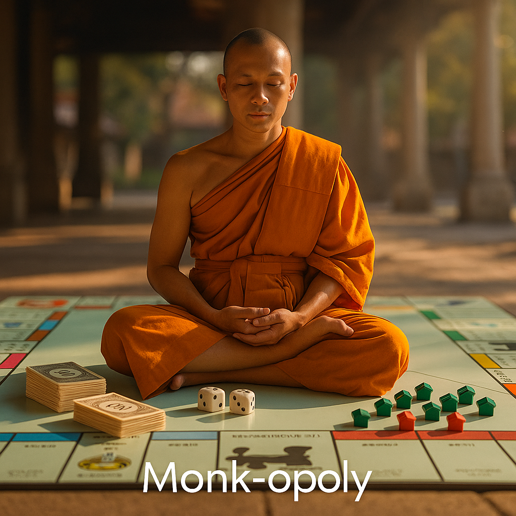 Monk opoly Monopoly Puns
