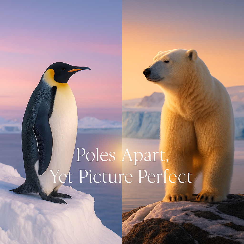 Poles Apart Yet Picture Perfect Pole Puns