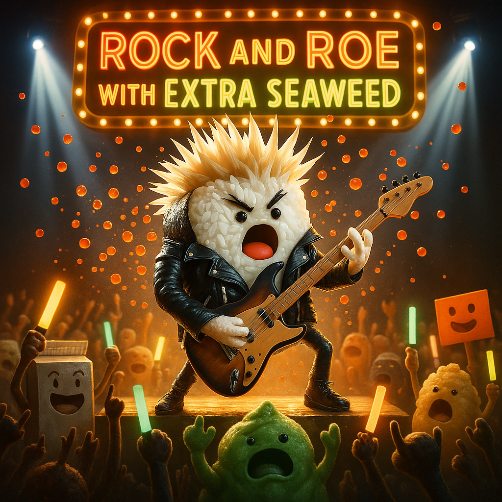 Rock and Roe with Extra Seaweed Seaweed Puns