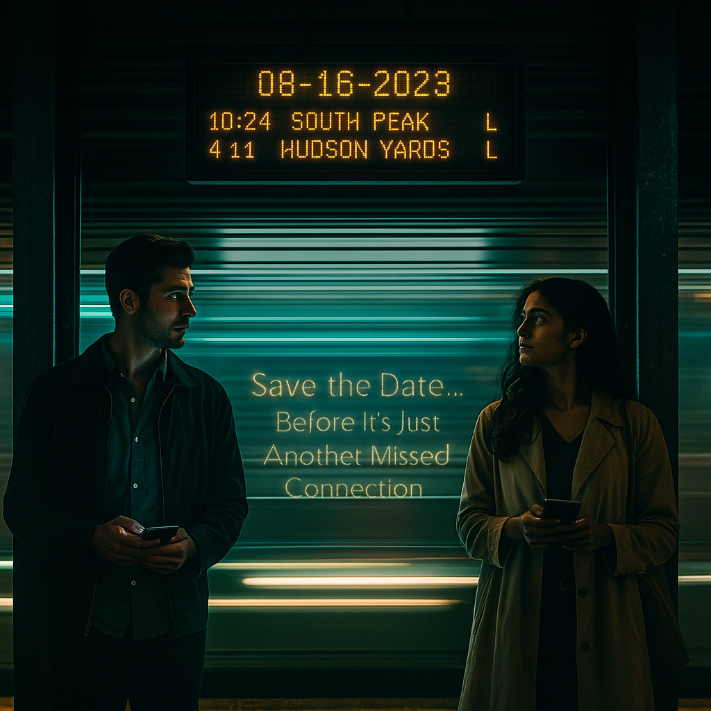 Save the Date. Before Its Just Another Missed Connection Save the date Puns