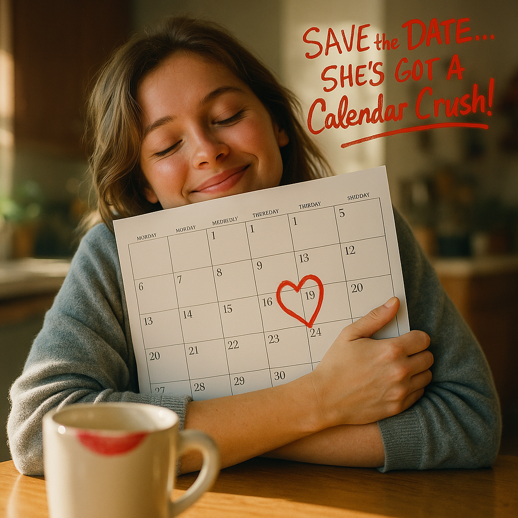 Save the Date. Shes Got a Calendar Crush Save the date Puns
