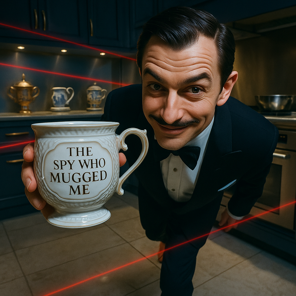 The Spy Who Mugged Me Spy Puns