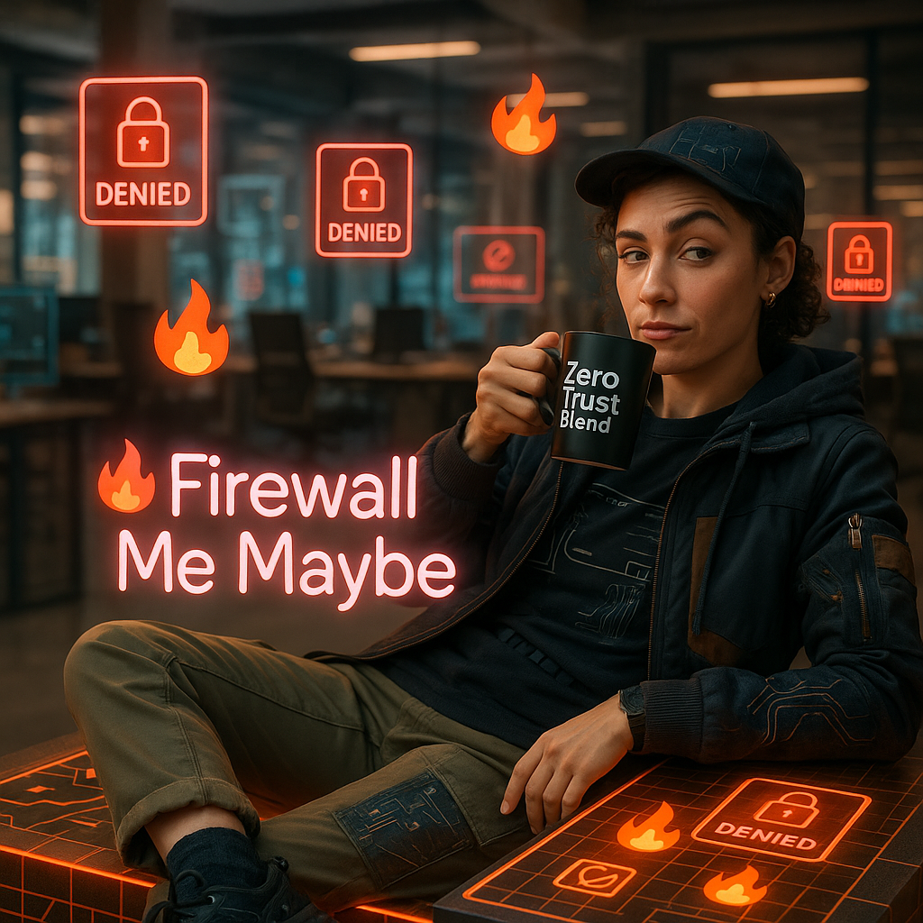 Firewall Me Maybe. Cybersecurity Puns
