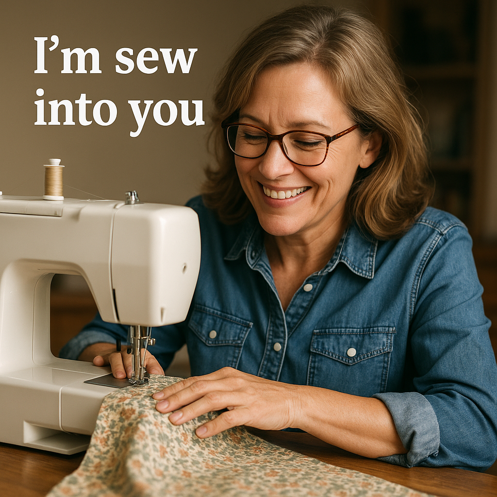 Im sew into you Sewing Puns