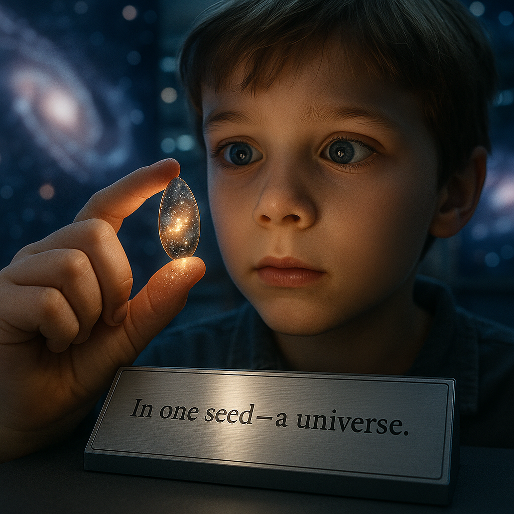 In one seed—a universe. Seed Puns