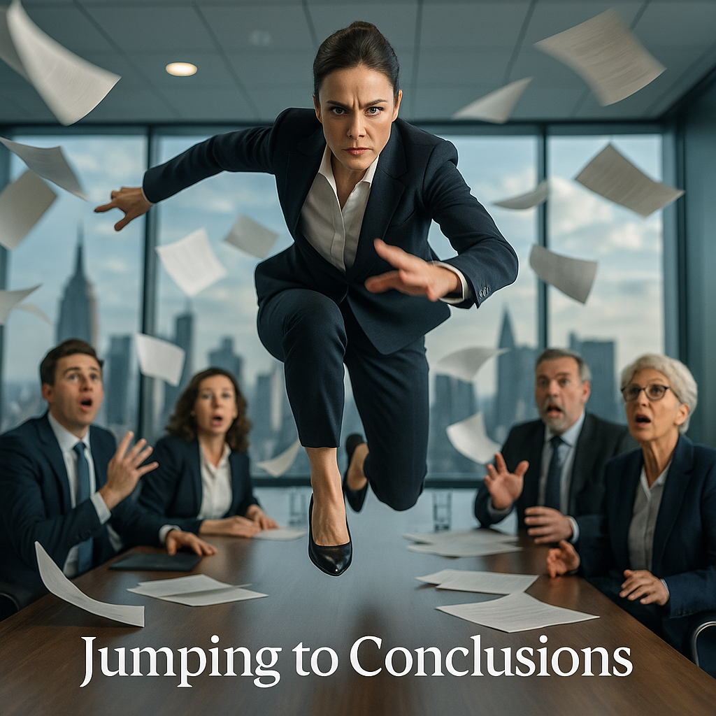 Jumping to Conclusions Jumping Puns