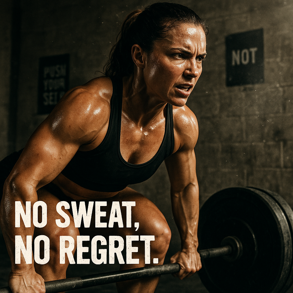 No Sweat No Regret. Sweat Puns