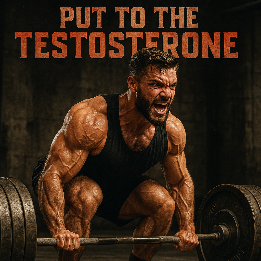 Put to the testosterone. Test Puns