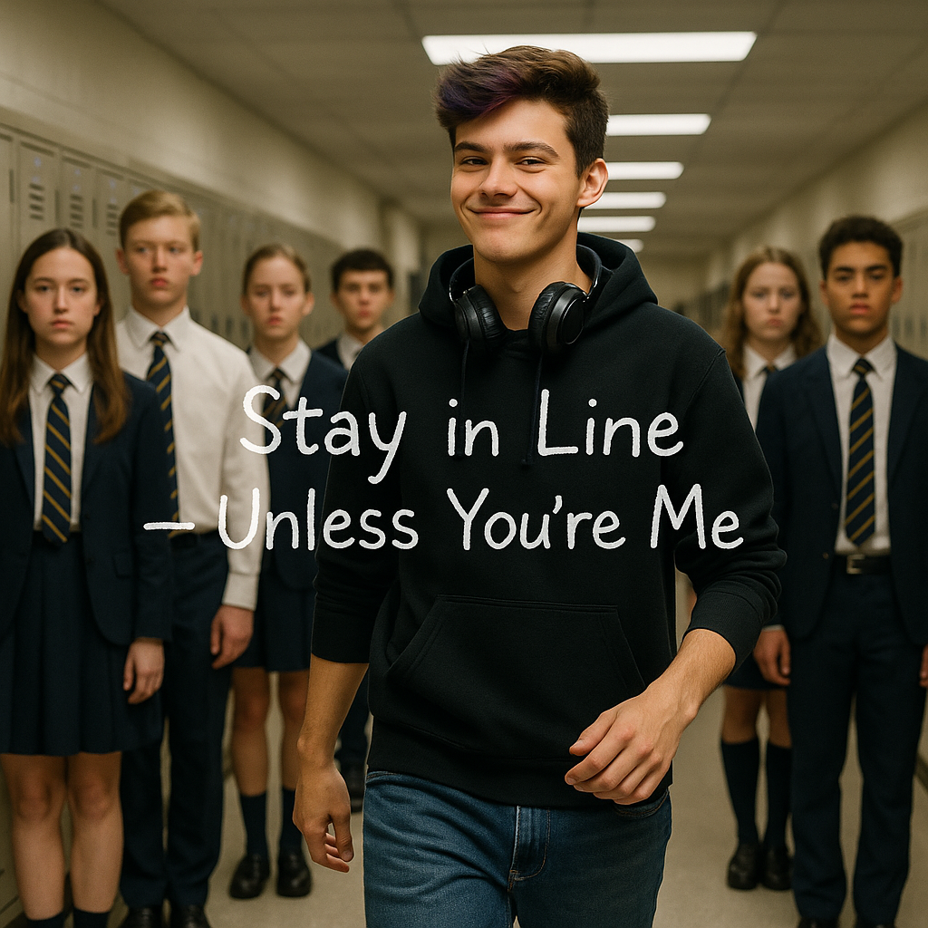 Stay in Line — Unless Youre Me. Line Puns
