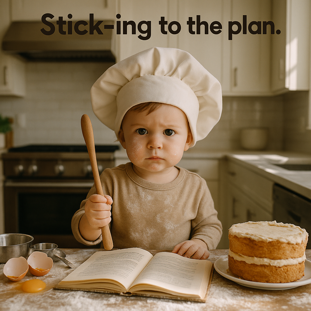 Stick ing to the plan. Stick Puns